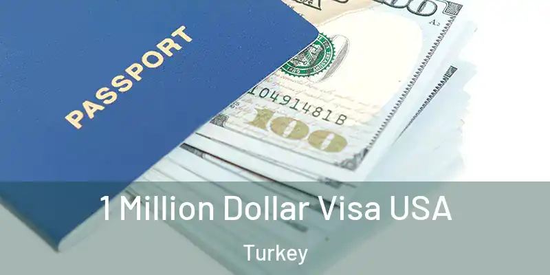  1 Million Dollar Visa USA Turkey